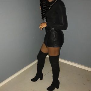Thigh high boots